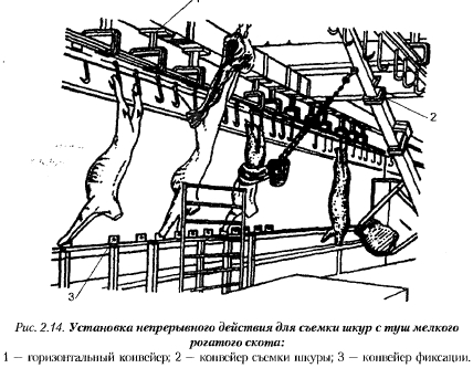 Схема переработки мелкого рогатого скота